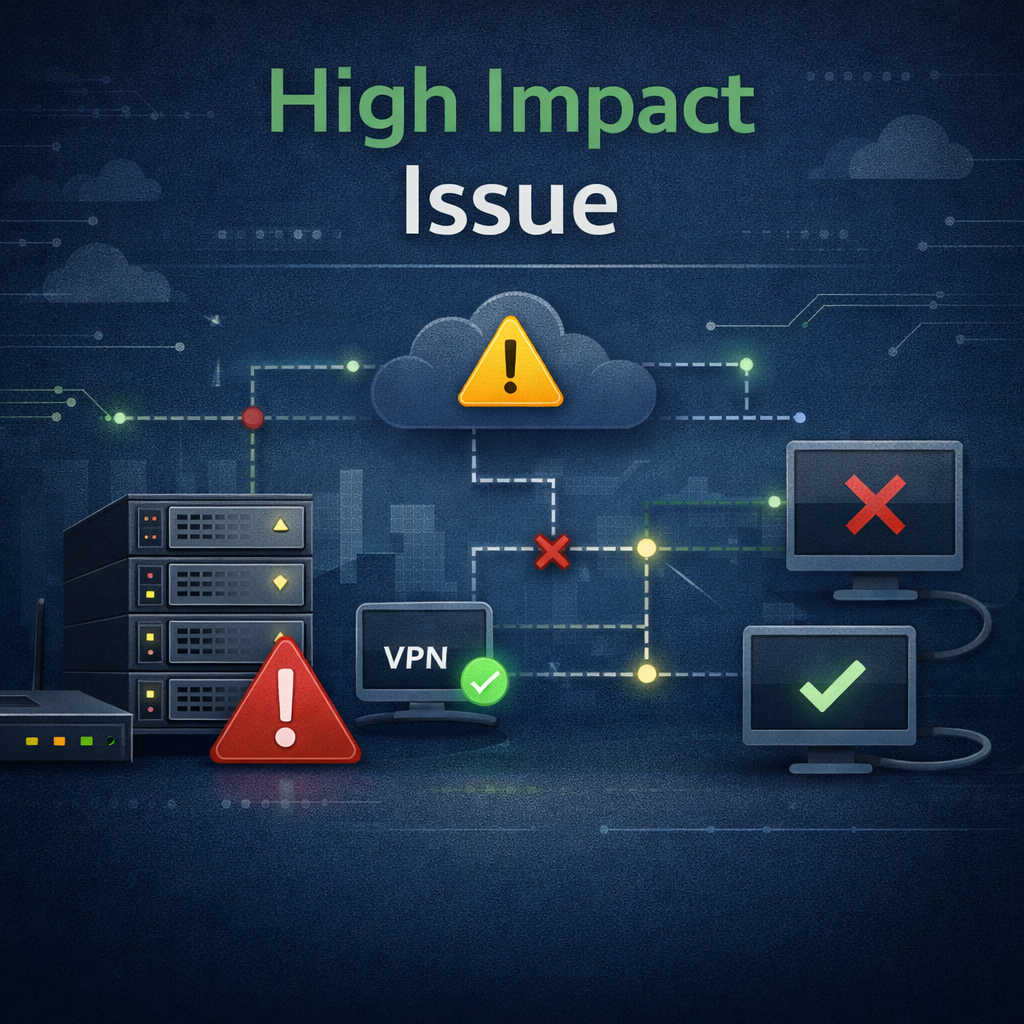 IT support for a High Impact Issue