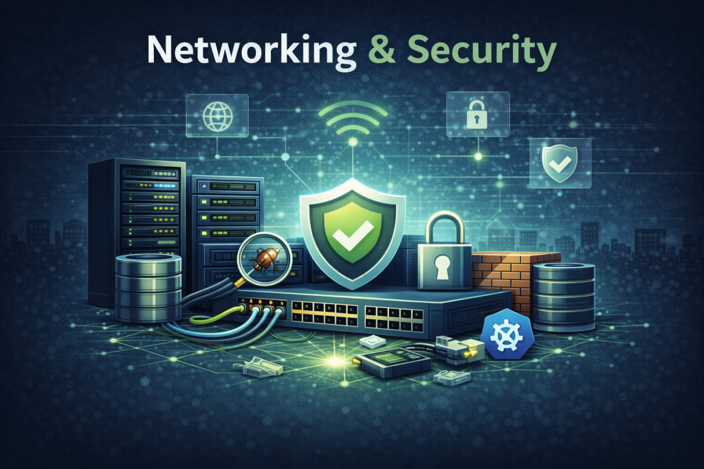 core open-source business software stack layer- networking and security
