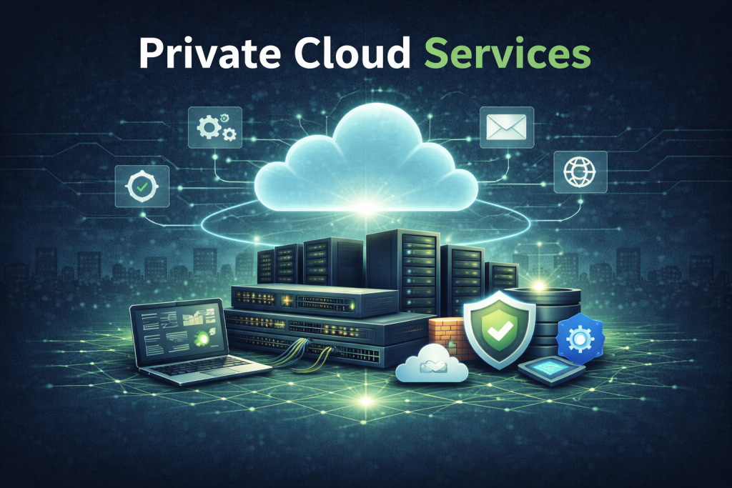 core open-source business software stack layer- private cloud services
