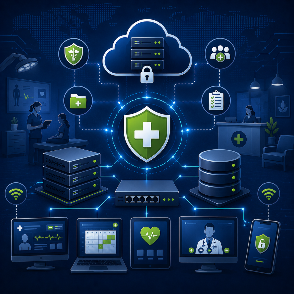 IT Infrastructure for Micro Medical and Wellness Clinics | FOSSnix IT