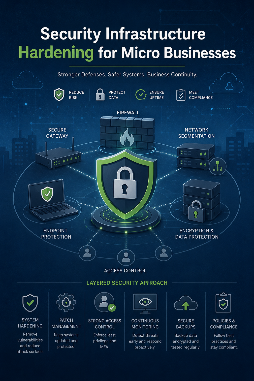 Security Infrastructure Hardening for Micro Businesses