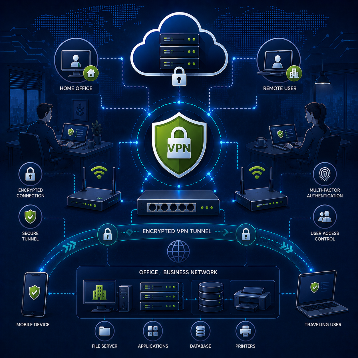 remote access and VPN for Micro Businesses