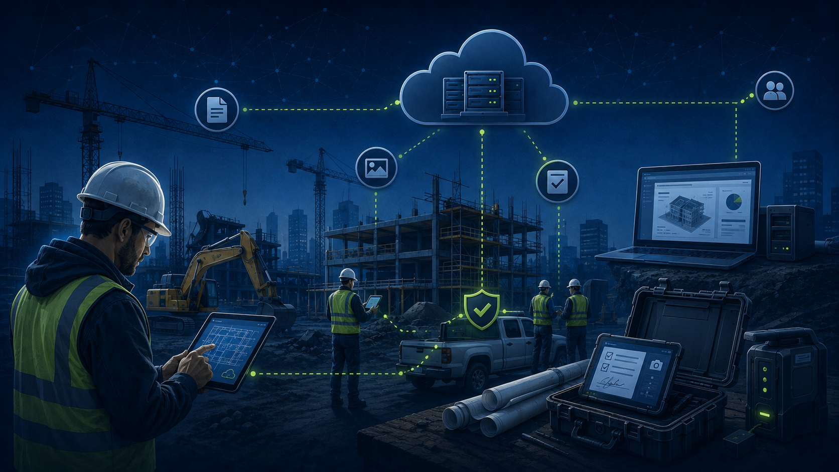 Secure Remote Access for Construction Offices
